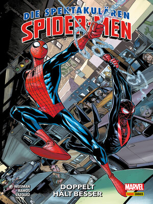 cover image of DIE SPEKTAKULÄREN SPIDER-MEN 1--DOPPELT HÄLT BESSER
